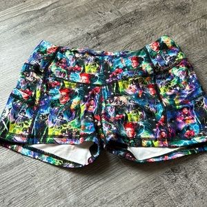 Hocus Pocus Barbells N Pizza Shorts